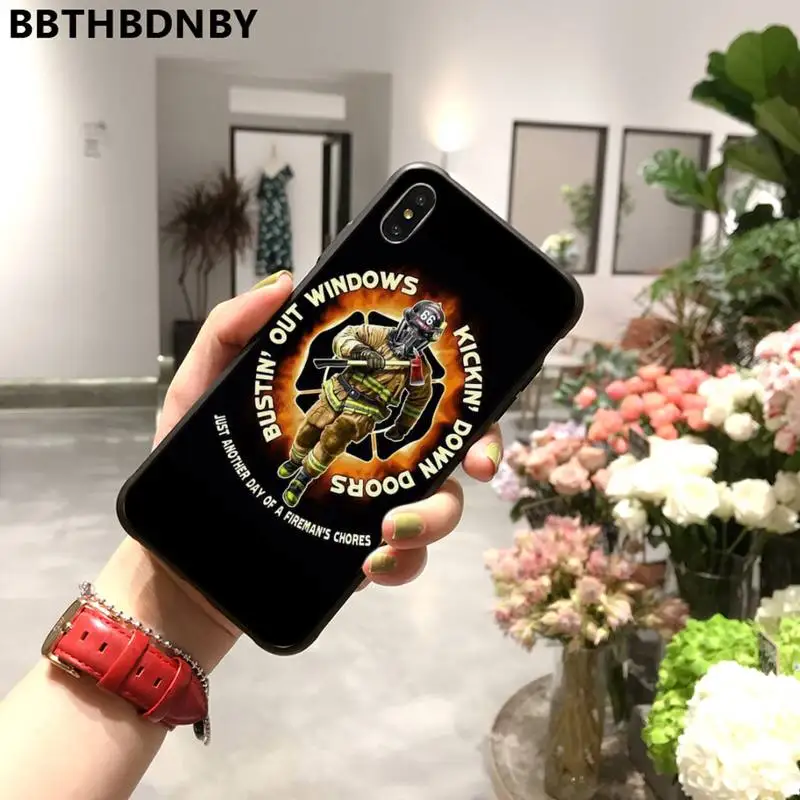 

Firefighter Heroes Fireman Phone Cases for iPhone 11 12 mini pro XS MAX 8 7 6 6S Plus X 5S SE 2020 XR