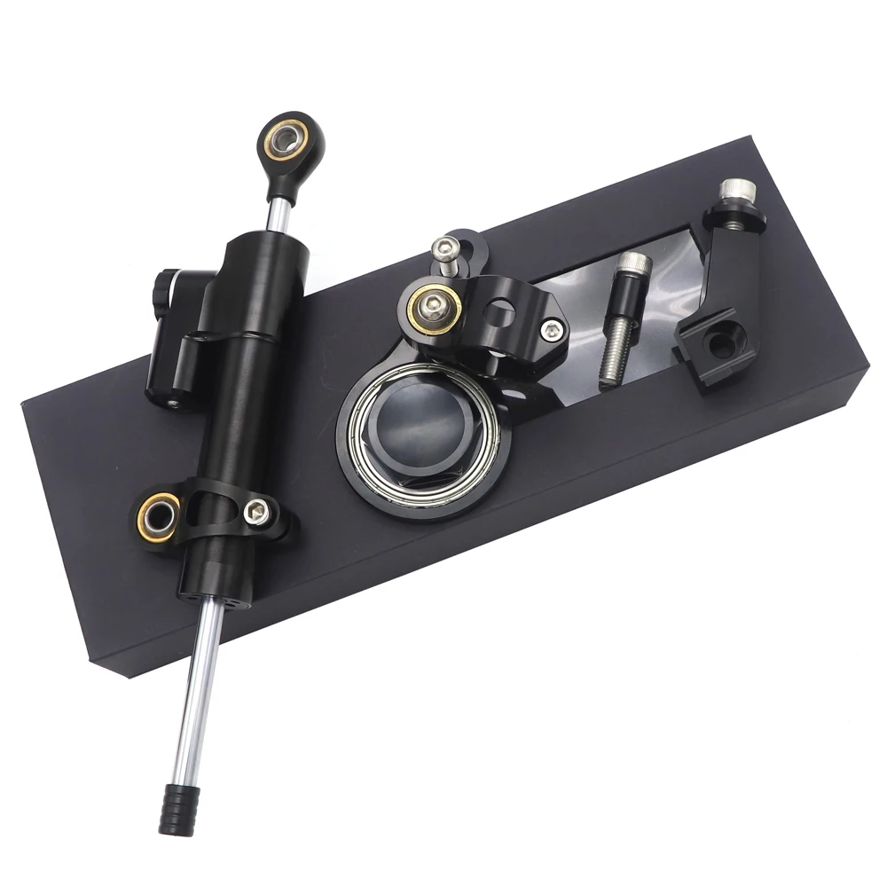 Демпфер рулевого механизма CNC для мотоцикла стабилизатор линейный Реверсивный