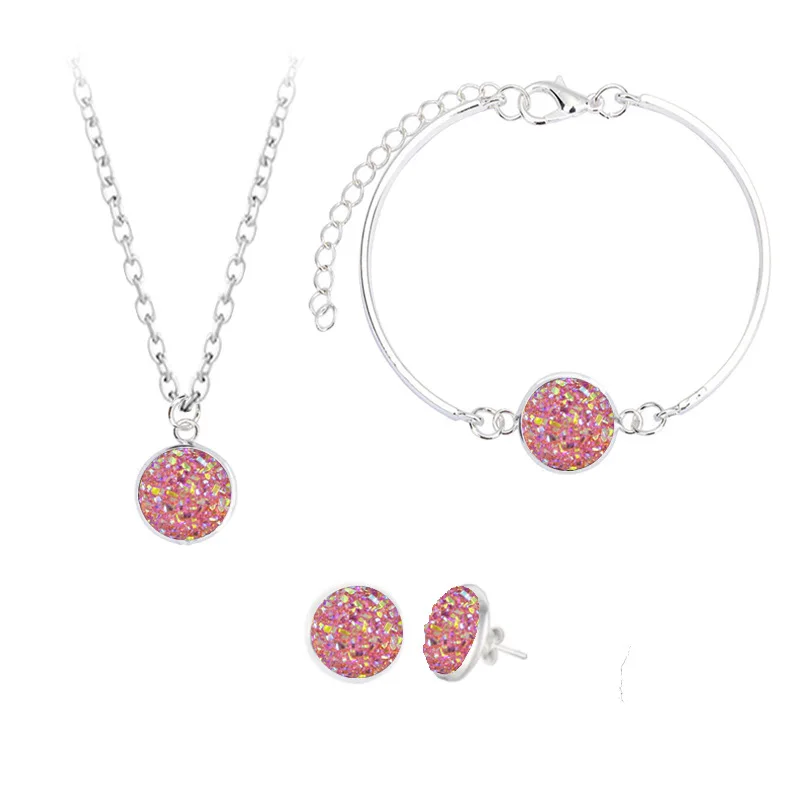 Японский набор украшений взрывы звезд простой браслет и ожерелье из