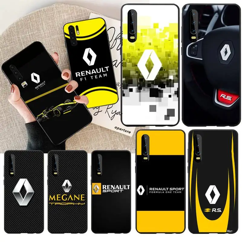 PENGHUWAN Renault S.A The French Republic Car Logo Phone Case Cover for Huawei P30 P20 Mate 20 Pro Lite Smart Y9 prime 2019 | Мобильные