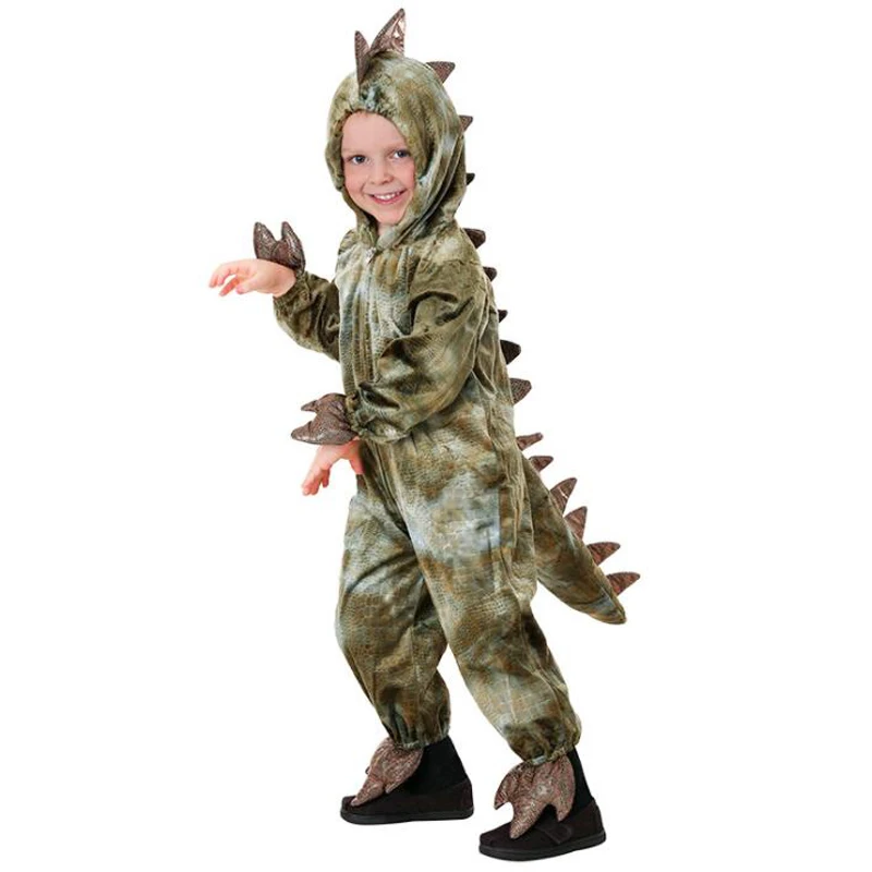 

T-REX Stegosaurus Dinosaurs Costumes for Boys Girls Halloween Cosplay Costumes Disfraces Kid Party Role Play Dress Up Jumpsuit