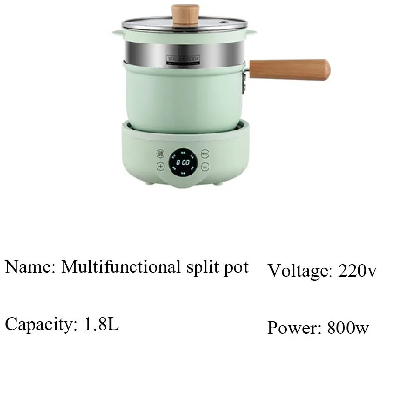 1.8L Intelligent Split Type Electric Cooker Dormitory Student Household Multi-Function Hot Pot 200V | Бытовая техника