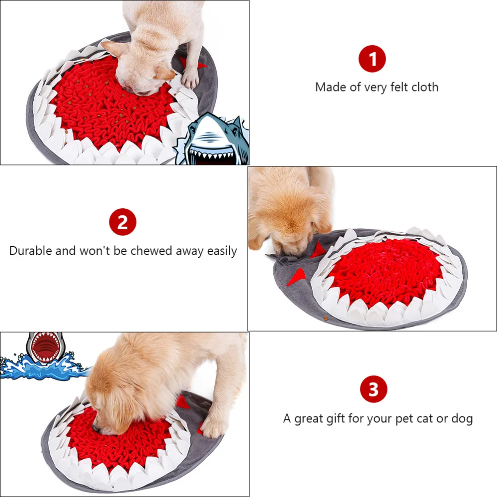 

Pet Sniffing Training Blanket Pet Dog Snuffle Mat Dog Relieve Stress Puzzle