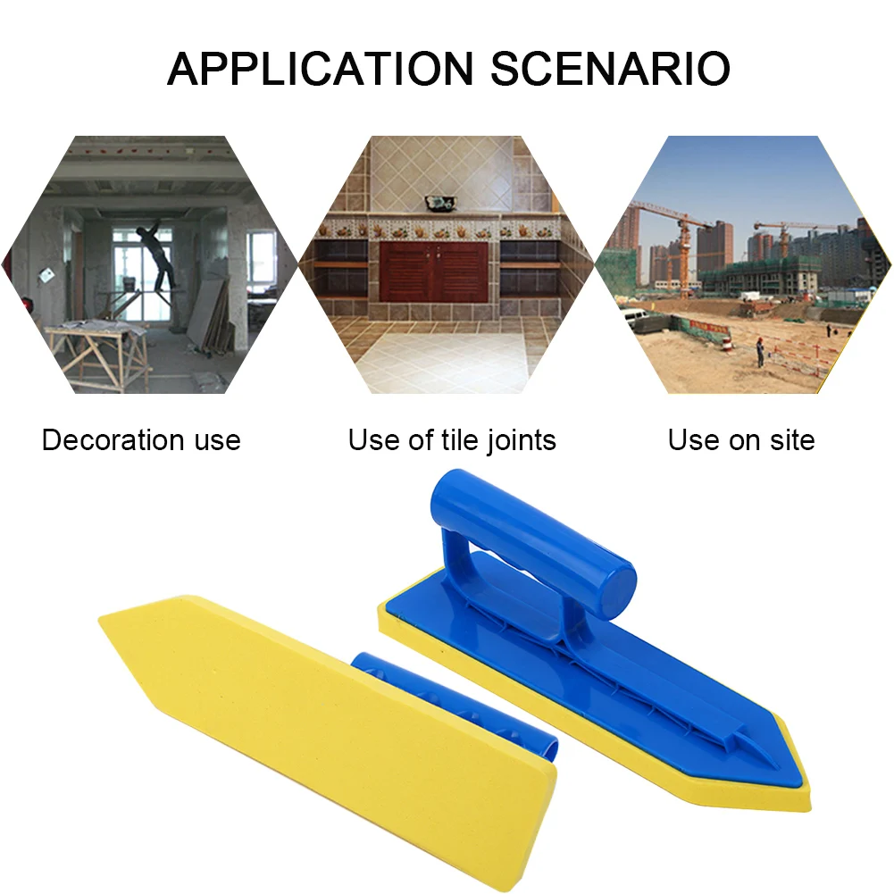 Toilet Plasterer Handheld Interior Renovation Caulking Scraper Floor Bricklayer Durable Ceramic Tile Practical Jointing Sponge |