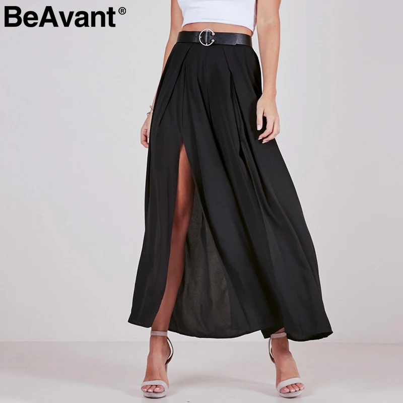 BeAvant свободные летние повседневные штаны для женщин 2019 высокая талия широкие