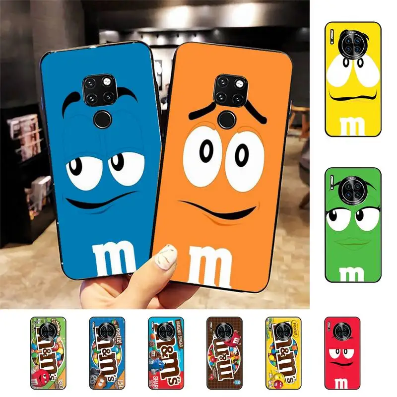 

Cute Chocolate Brand Phone Case For Huawei Nova3I 3E mate20lite 20Pro 10lite Luxury funda case
