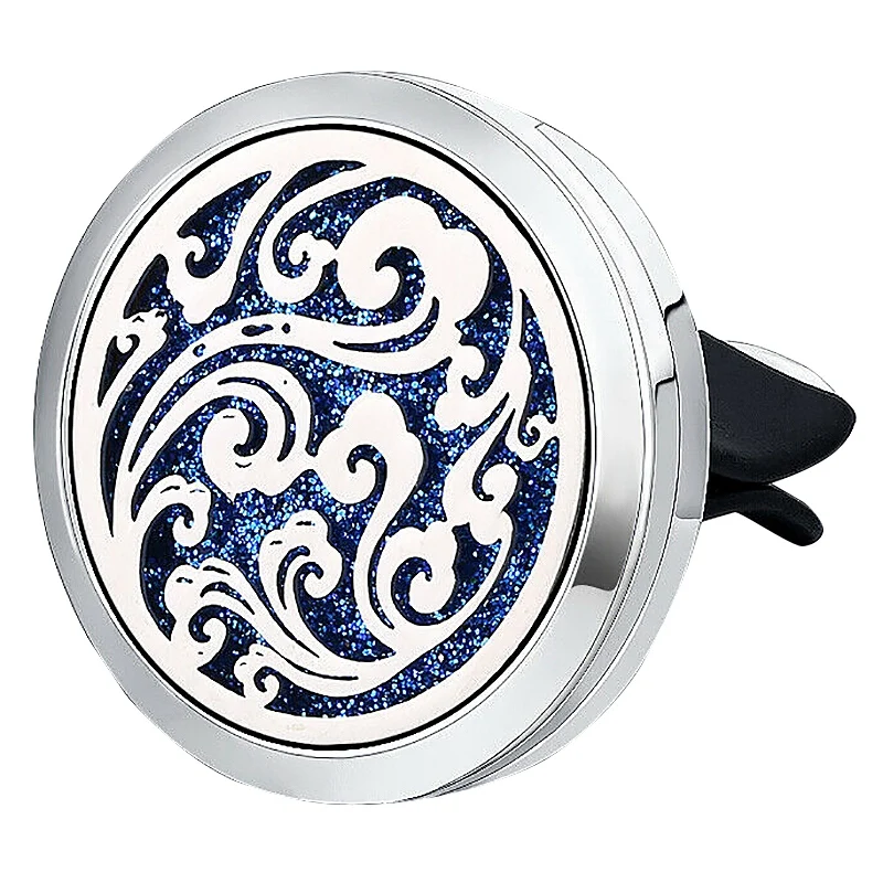 Автомобильный Ароматерапевтический диффузор для эфирного масла с 10 сменными