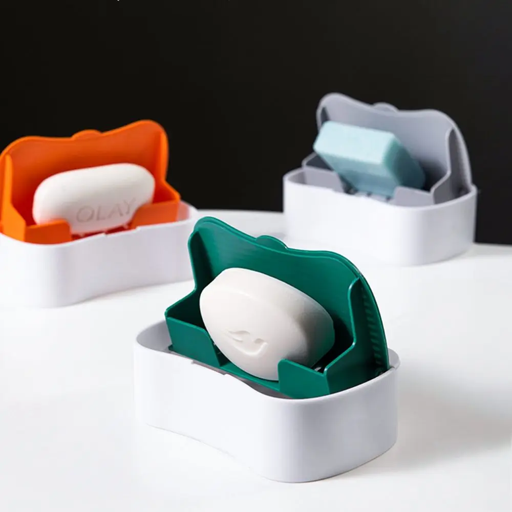 

Креативная стойка для хранения мыла без перфорации, настенный Съемный держатель для мыла с крючком для полотенец, практичные аксессуары дл...