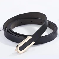 women belt alloy buckle retro ladies thin belts wild jumpsuit body figure students jeans accessories free shipping2021new