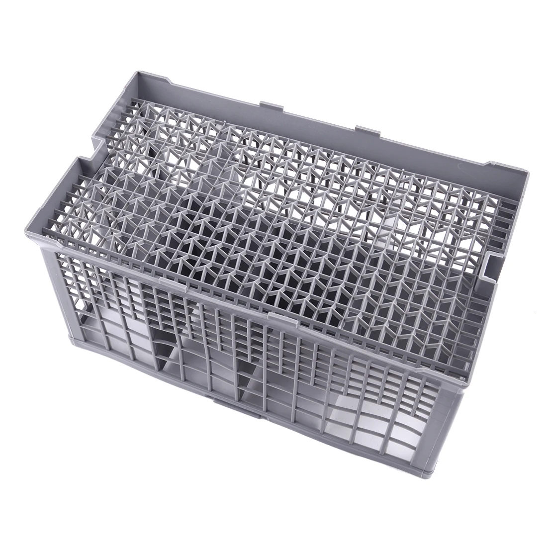 

Plastic Universal Dishwashers 7 Compartment Cutlery Basket Folding handle