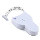 Лидер продаж, измерительная лента для тела 150 см60 дюймов, для талии, груди, ног, сантиметров, измерительная Выдвижная линейка, швейный инструмент