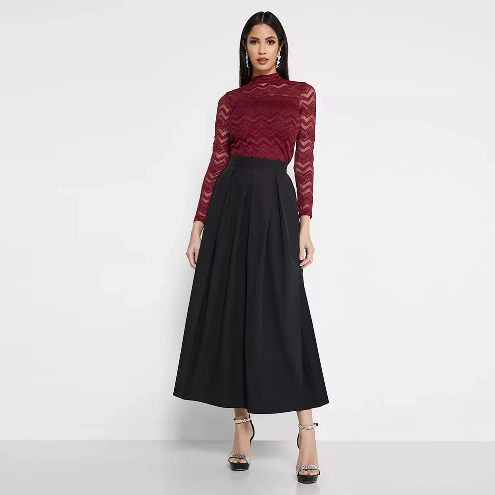 

Abaya Turkey Dubai Arabic Muslim Fashion Skirt Abayas For Women Skirts Turkish Islam Clothing Europese Kleding Musulman De Mode
