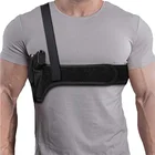 Универсальная кобура для подмышечного пистолета с глубоким консилером, кобура подходит для субкомпактных и компактных пистолетов для Glock S  W M  P Shield 9 мм