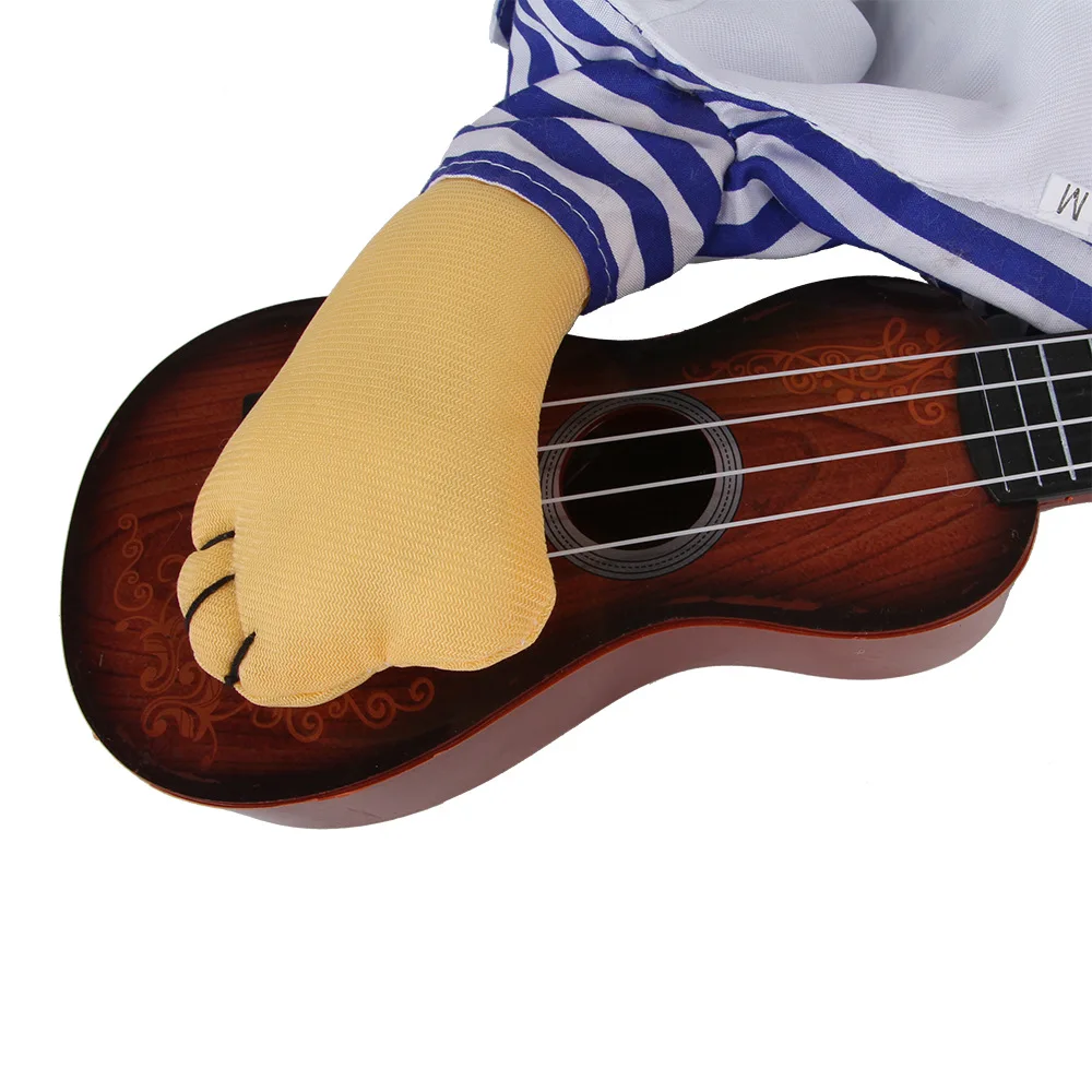 Spring Summer Pet Cat Clothes Funny Guitarist Change Outfit Costume for Cats Small Dogs Kitten Chihuahua Poodle Cosplay | Дом и сад