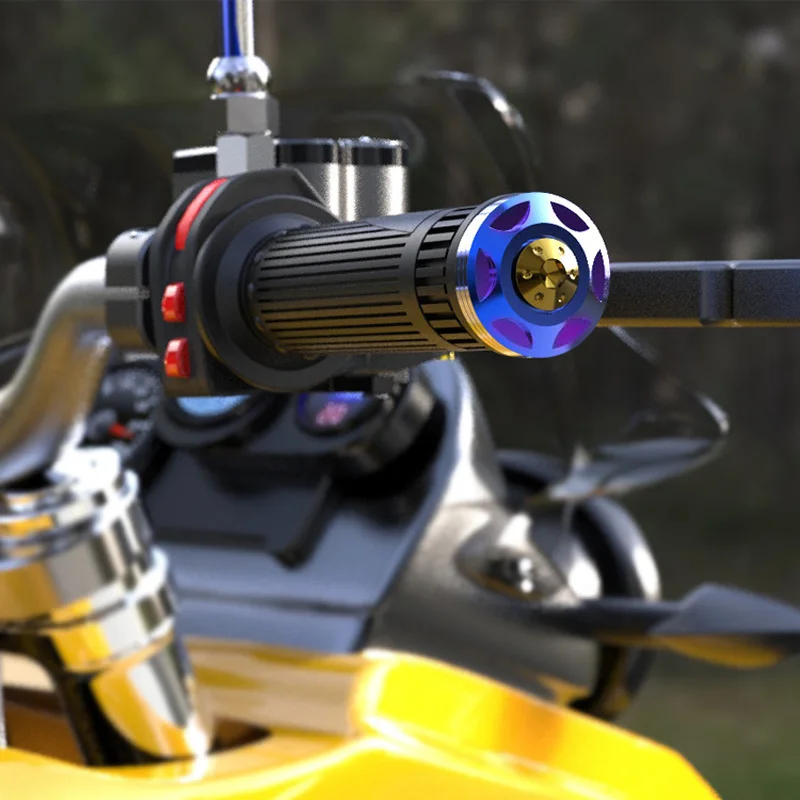 Универсальная Нескользящая рукоятка для мотоцикла из нержавеющей стали Руля