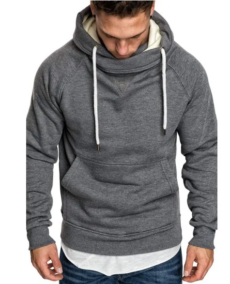 deep gray Litthing брендовые толстовки мужские толстовки зимние однотонные толстовки мужские хип-хоп пальто пуловер мужские повседневные спортивные костюмы Masculino - Цвет: deep gray