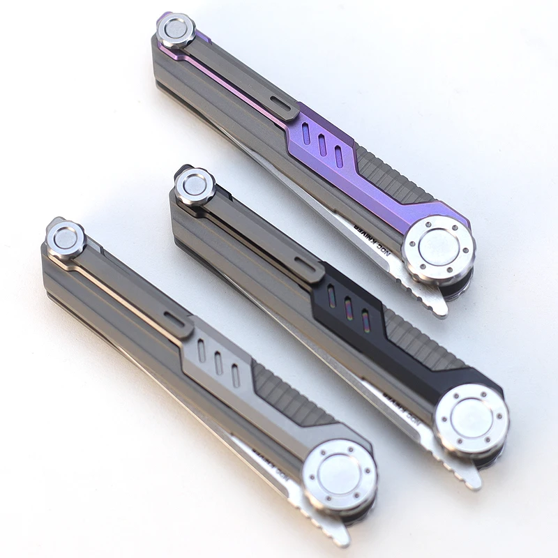 Нож MT-05 складной карманный резец с титановой ручкой и лезвием M390 60HRC походный