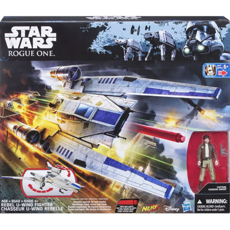 

Hasbro Nerf Star Wars Spacecraft Launcher STARWARS ROGUE Vehicle Rogue 1 Anime Figure PVC Model Kids Toys To Childrens Christmas