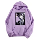 Толстовка мужская с принтом черного Батлера, гробола, зимняя