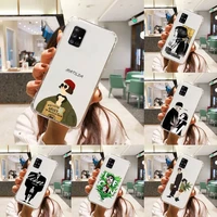 leon phone case transparent for samsung a51 a50 a71 a70 a81 m60s note s21 s 20 10 9 8 11 e plus ultra