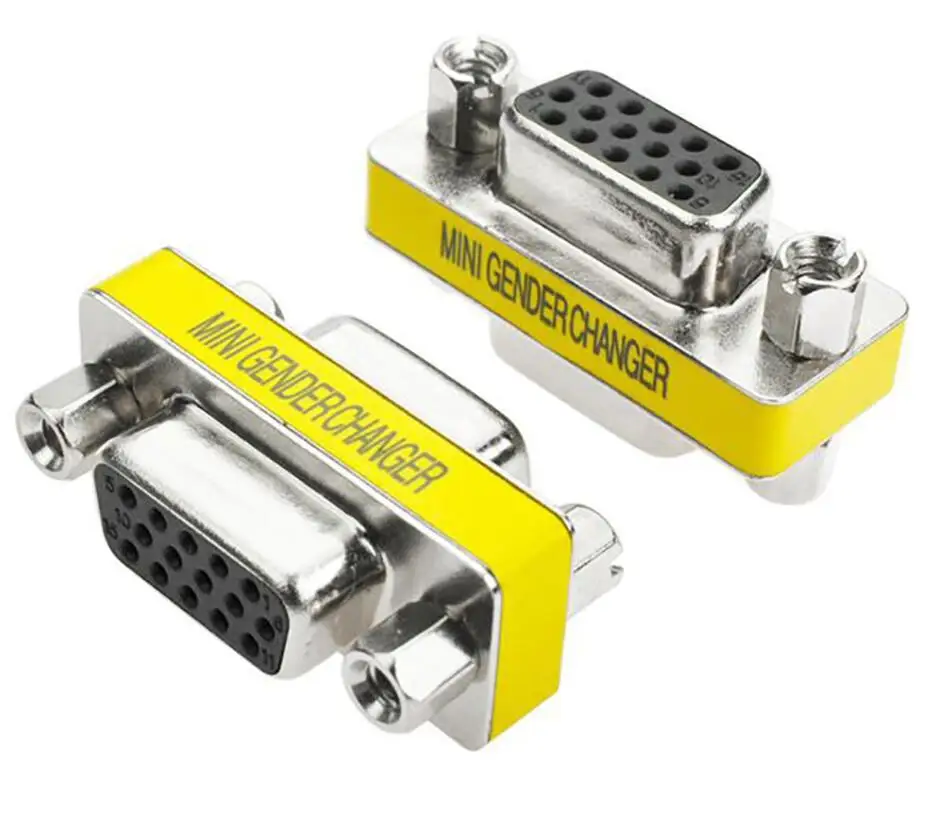 VGA/SVGA 15-контактный D-Sub DB15 HD15 VGA Женский адаптер конвертер | Компьютеры и офис