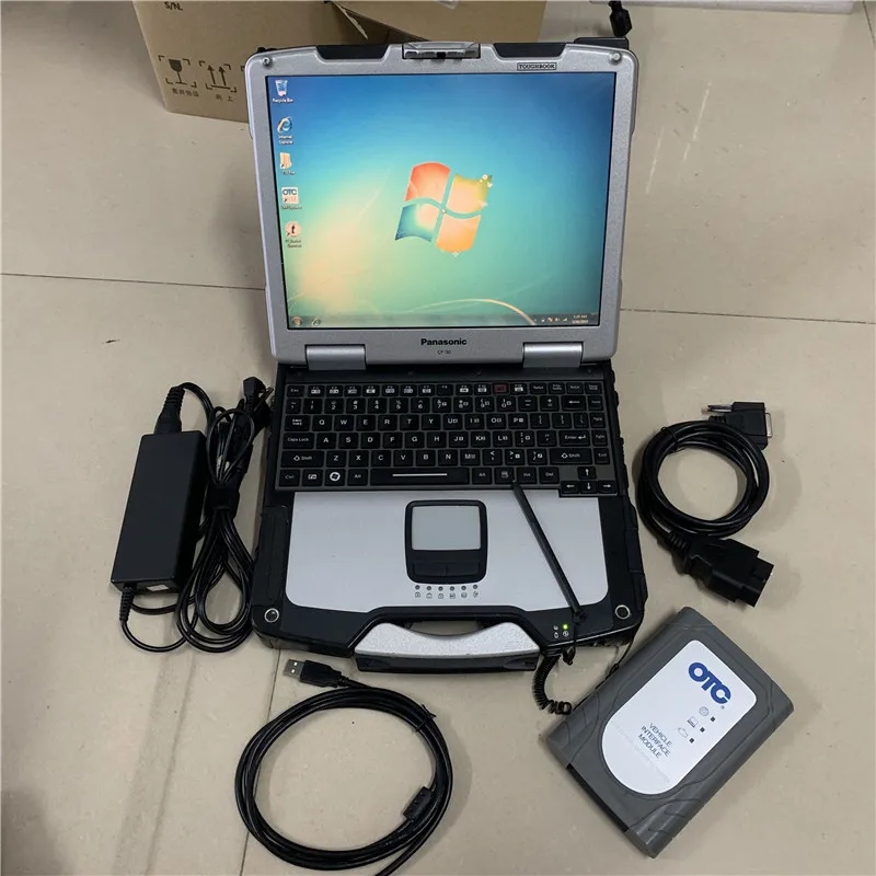 for TOYOTA OTC Latest Software Global Techstream GTS OTC VIM OBD Scanner OTC Scanner for Toyota IT3 ssd v17.00 with cf-30 laptop images - 6