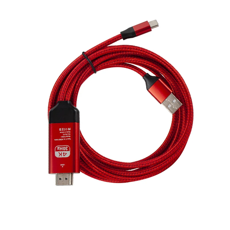 4K USB-C-HDMI кабель для зарядки Type-C-адаптер HDMI кабель дисплей для Samsung Galaxy Note 9 для huawei Honor 10/9 для huawei P20