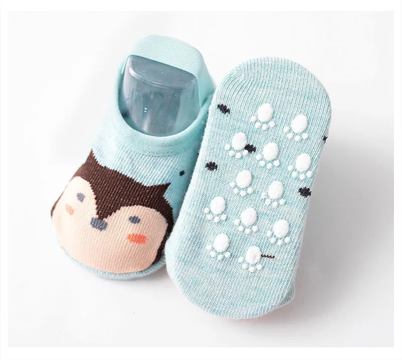 3 pares/lote calcetines de animales para beb&eacute; dise&ntilde;o 0-5 a&ntilde;os de edad los ni&ntilde;os calcetines reci&eacute;n nacido beb&eacute; ni&ntilde;o ni&ntilde;os de algod&oacute;n puro calcetines para ni&ntilde;as-3