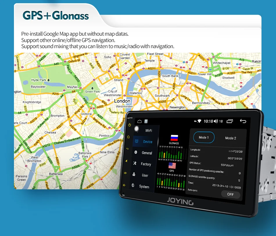 " gps навигация Android 8,1 Автомагнитола стерео 1024*600 1 Гб+ 16 Гб 2Din универсальное головное устройство мультимедиа без DVD плеера BT Mirror Link