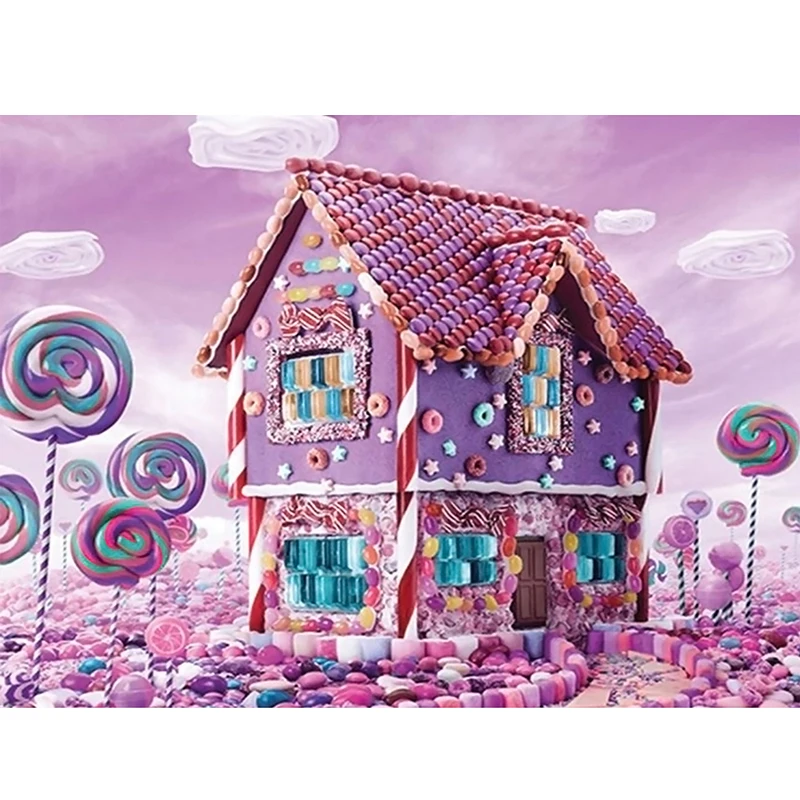 

Новые круглые камни 5D алмазная живопись «сделай сам» вышивка алмазный замок распродажа живописный Алмаз Полный дисплей домашний декор