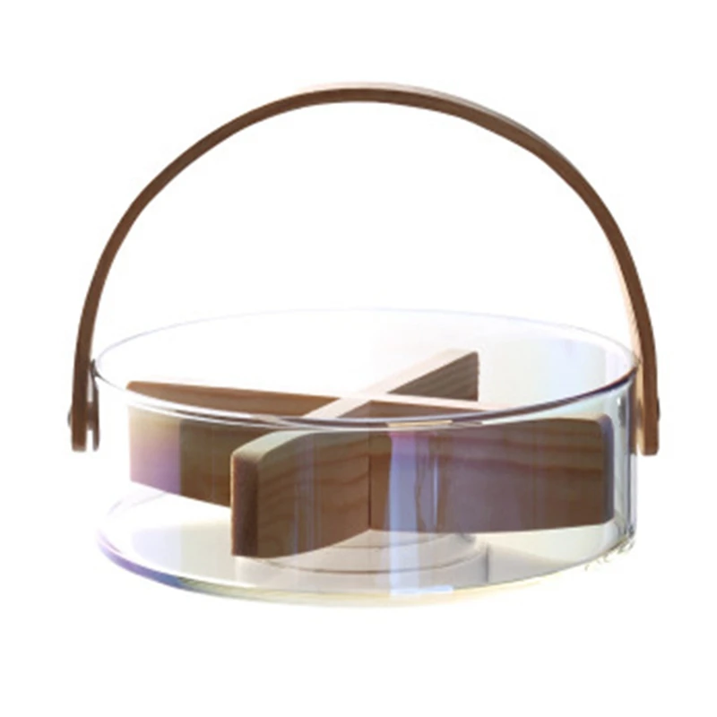 

Hand Basket Food Storage Box Nordic Style Tableware Durable Dried Fruit Snack Plate Home Platter Kitchen Accessories