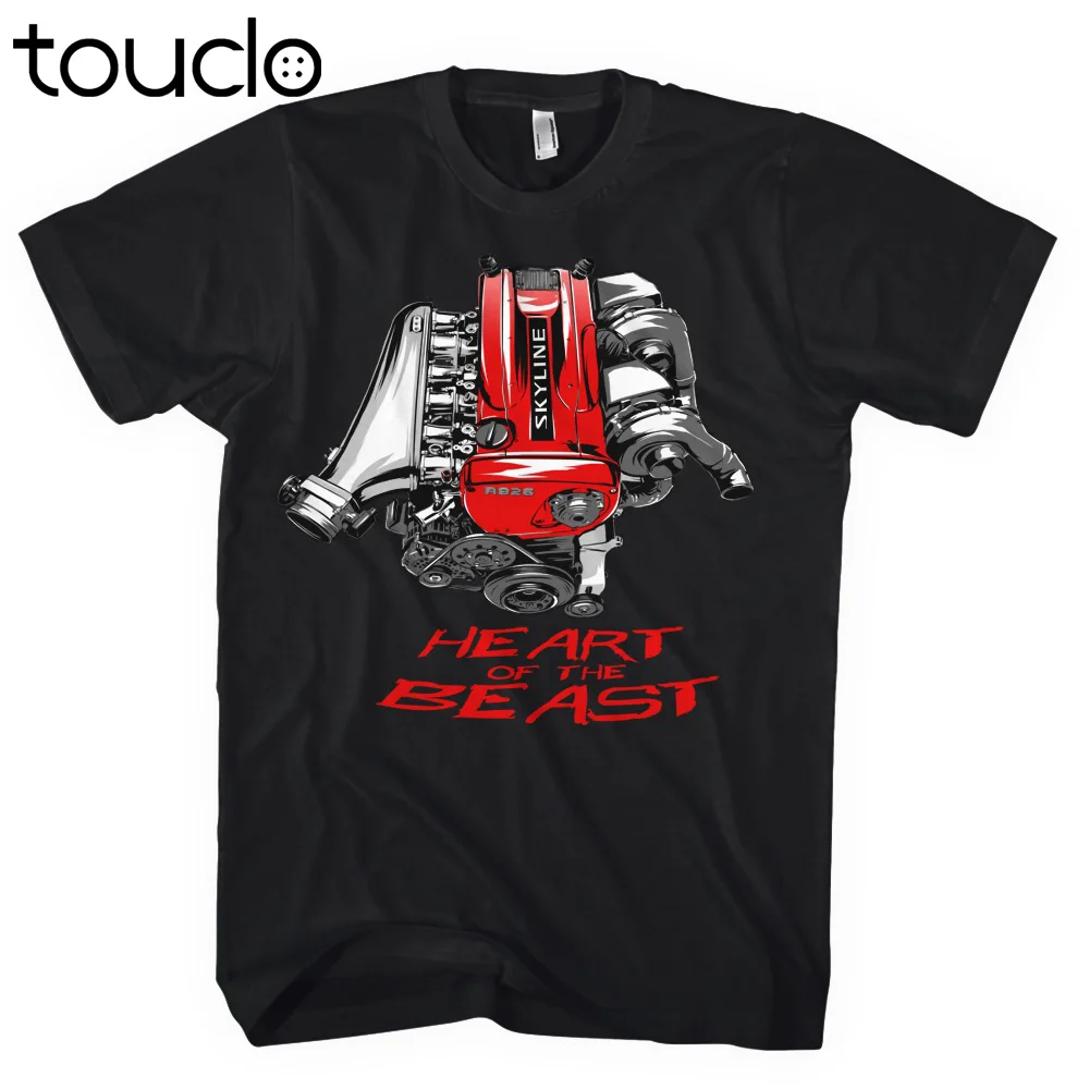 Лидер продаж модная футболка с японским классическим автомобилем Skyline GTR RB26 R32 R33