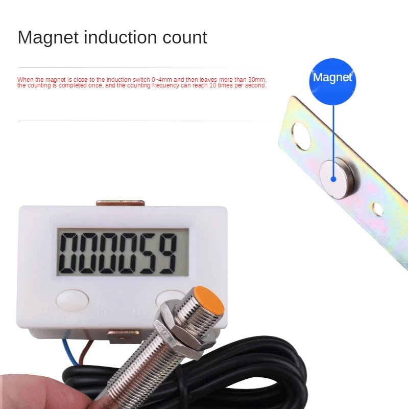 

Counter Mechanical Electronic Digital Display Industrial Pointer Infrared Automatic Induction Assembly Line Piece Counter