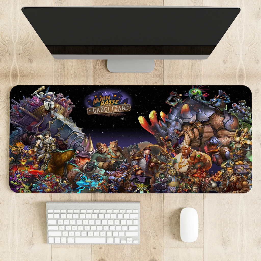 

Hearthstone mouse pad 700x300x3mm pad mouse notbook computer padmouse Mass pattern gaming mousepad gamer to keyboard mouse mats