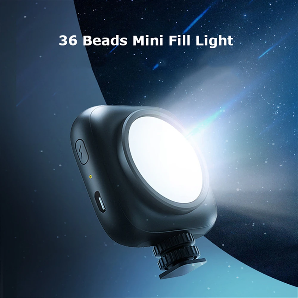 

Portable Multi-Function Outdoor LED Light Photography Soft Light Fill Light 36 Beads For Live Broadcast Vlog Shooting
