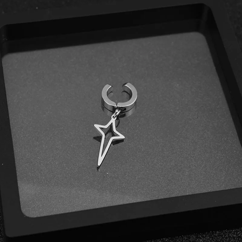 Устанавливать модные личность Круг Круглый сережки-крестики для Для мужчин