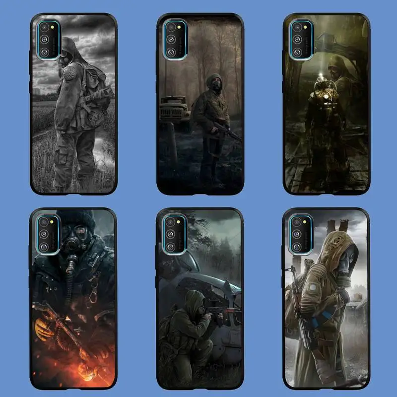 

Bright Black Cover Stalker Clear Sky Phone Case For Samsung S6 S7 Edge S8 S9 S10 E lite2019 S20 Plus Cover Fundas Coque