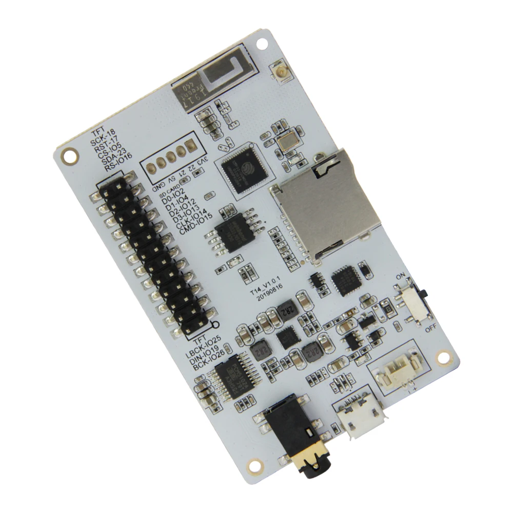 LILYGO®TTGO Tm музыкальные альбомы 2 4 дюймов PCM5102A SD карта ESP32 WiFi и Bluetooth модуль|card card|card