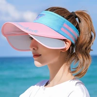 wide brim beach cap upf 50 summer hat sun protection beach outdoor travel sun hat safari fishing cap