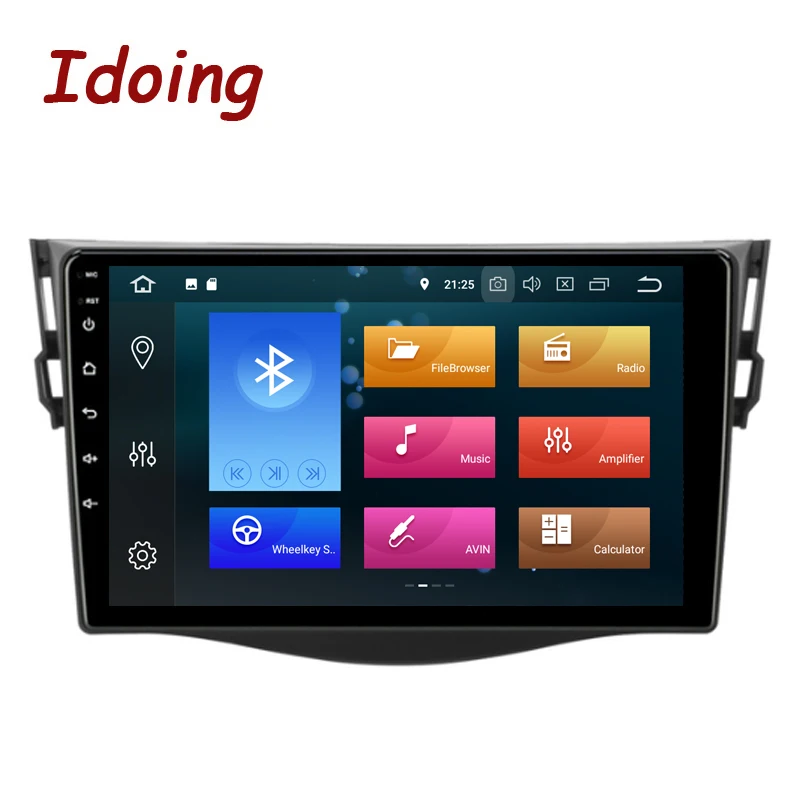 Автомобильный мультимедийный плеер Idoing 9 " Android 10 PX6 для радио мультимедиа видео