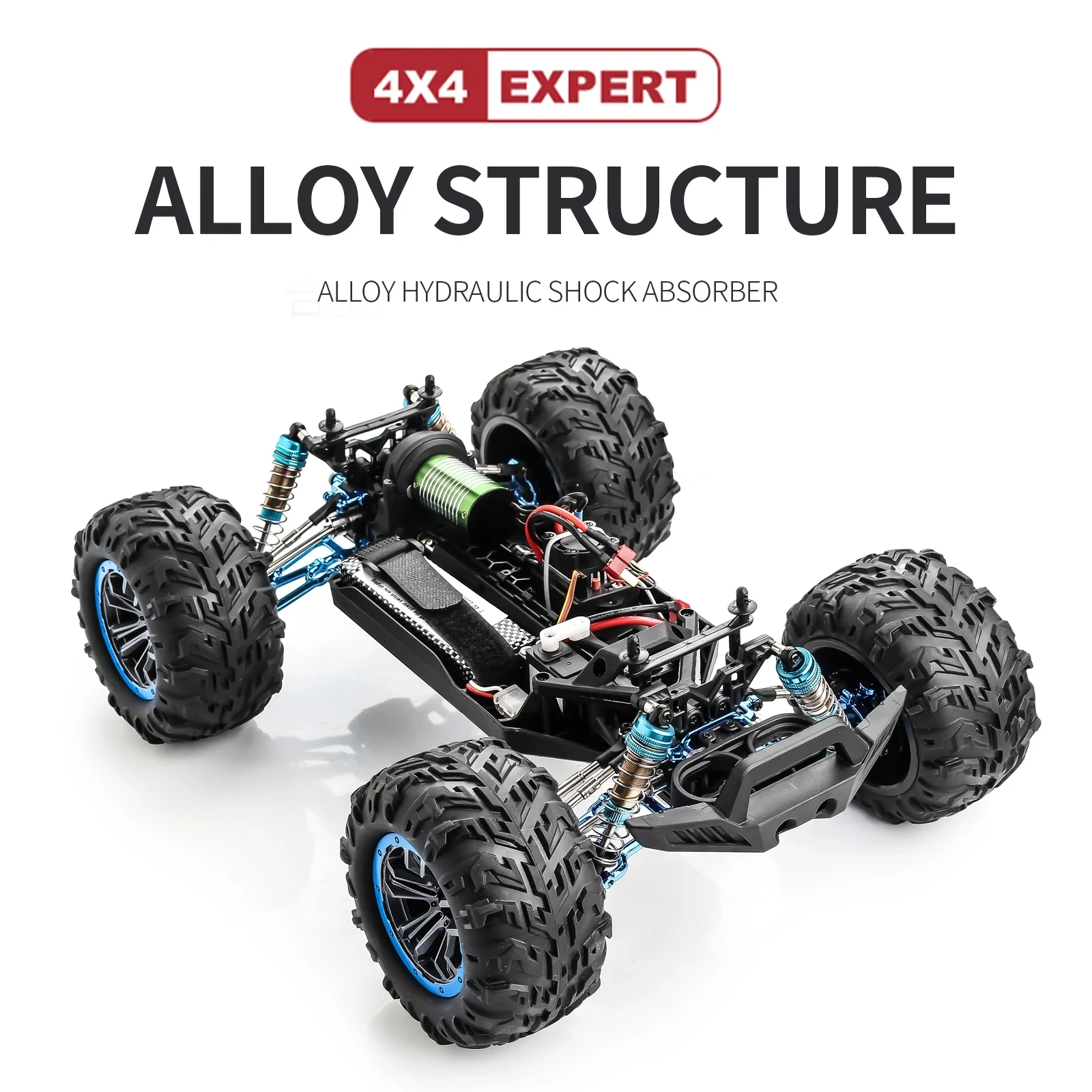 1:10 Радиоуправляемый автомобиль 4WD 70 км/ч 2 4 ГГц бесщеточный высокоскоростной