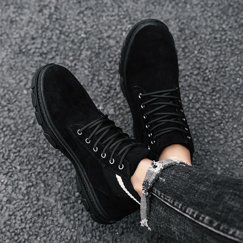 

2020 New Men Shoes Casual Breathable Men's Casual Sneakers Shoes Man Fashion Mens Causal Men Leather Boots Leisure For