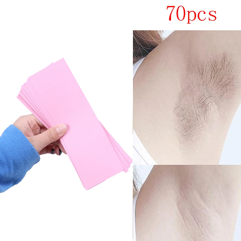 

100pcs/Pack Removal Nonwoven Body Cloth Hair Remove Wax Paper Rolls Hair Removal Epilator Wax Strip Paper