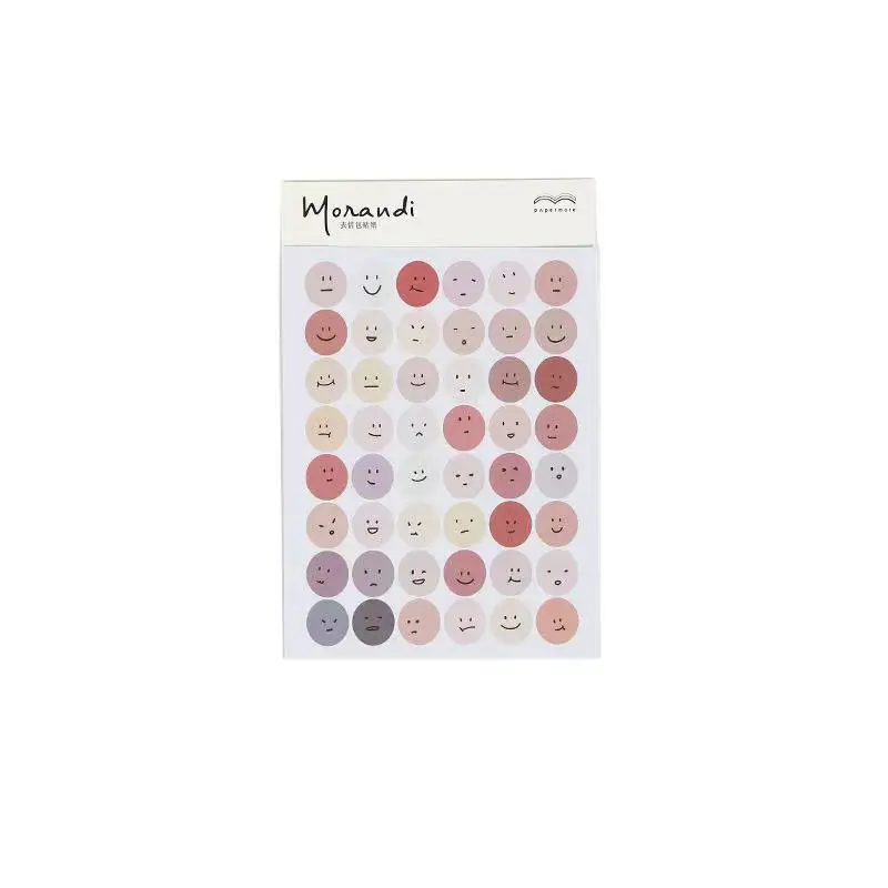 

DAQIANJIN 2sheets/bag Cute Emoticon Pack Washi Stickers Diy Diary Mobile Phone Scrapbook Decoration Stickers School Stationery