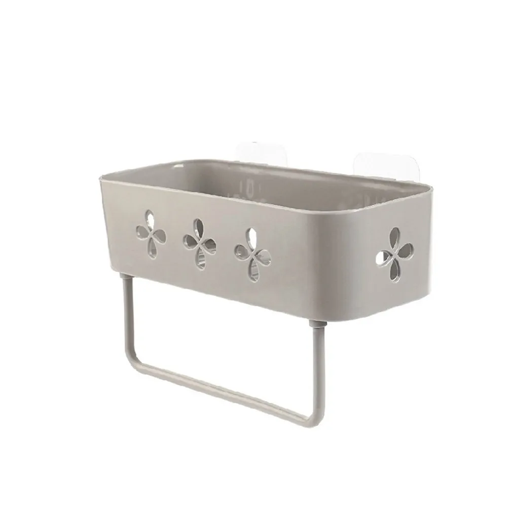 

Non Perforated Toilet Rack Kitchen Plastic Wall Hanging Toilet Toilet Sundry Sto