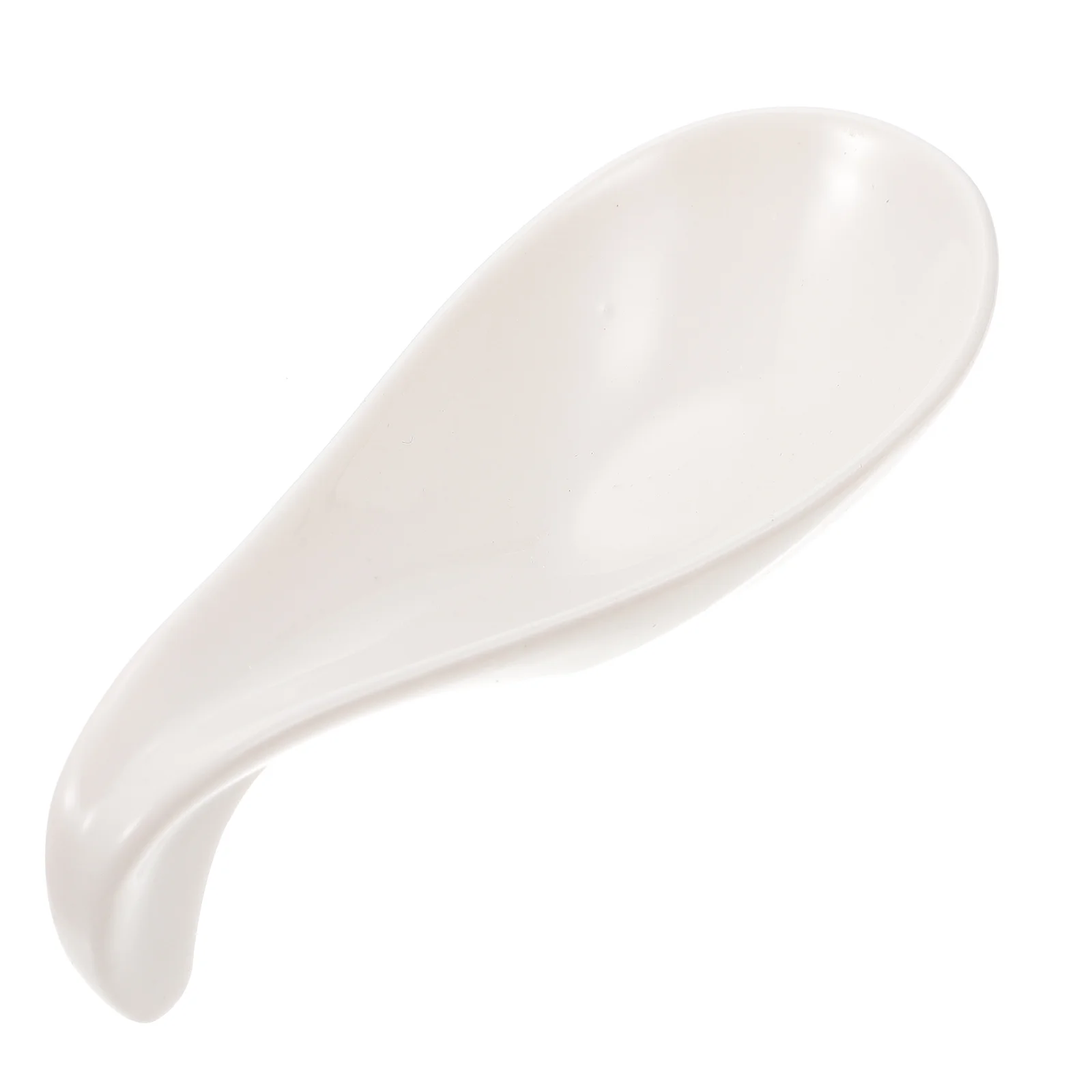 

1Pc Creative Saucer Spoon Caviar Spoon Ceramic Tableware Chopstick Holder
