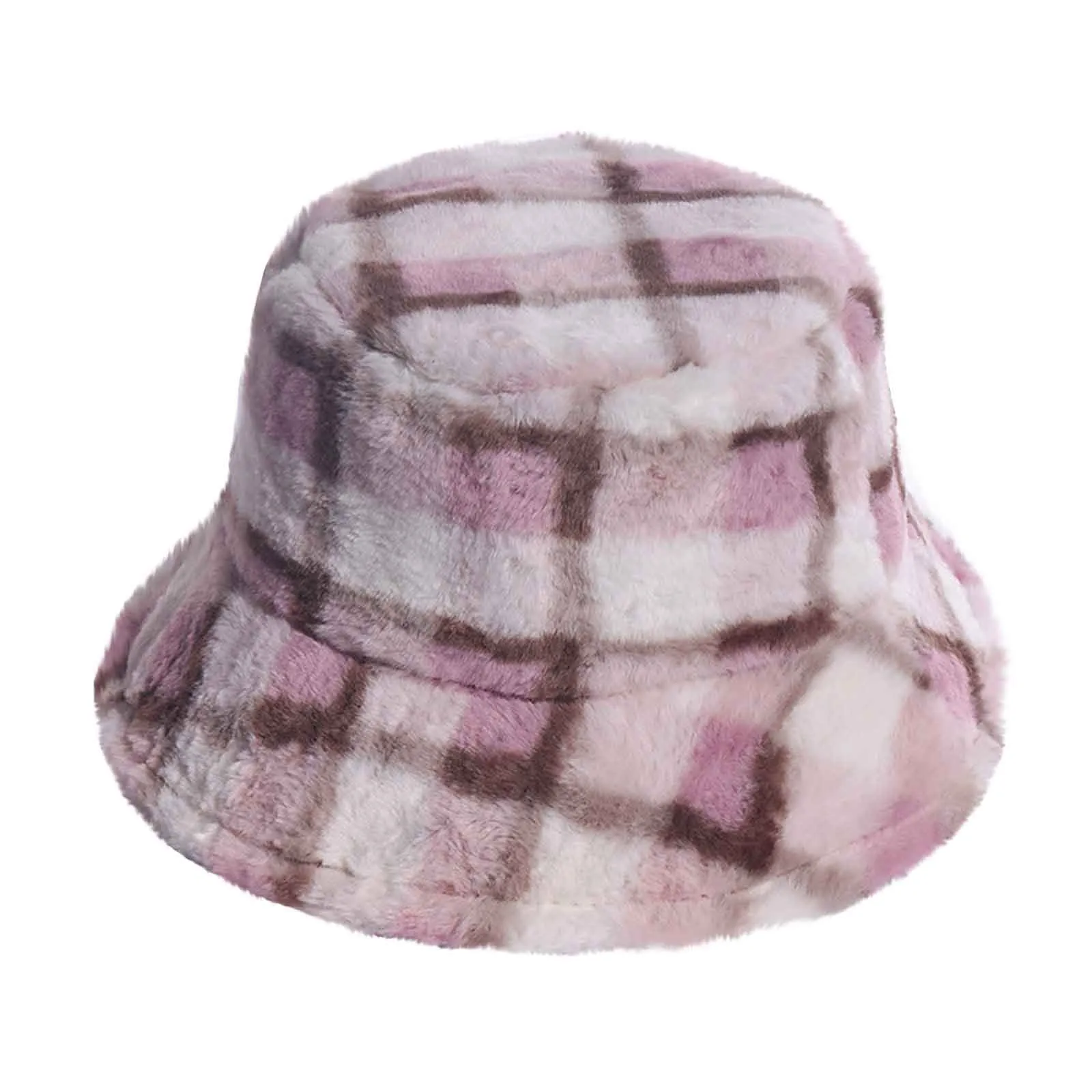 

Women's Lattice Plus Velvet Thick Windproof Fisherman Hat Warm Basin Hat New Casual Caps High Quality Sombrero