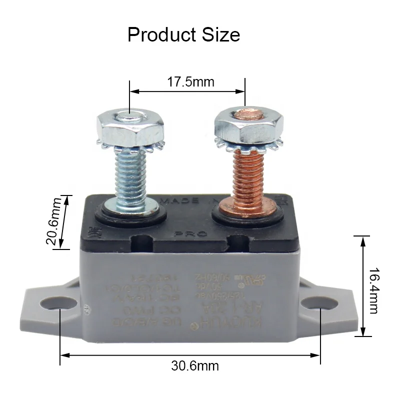 Автоматический выключатель 10-50 А 12 В 2 шт.