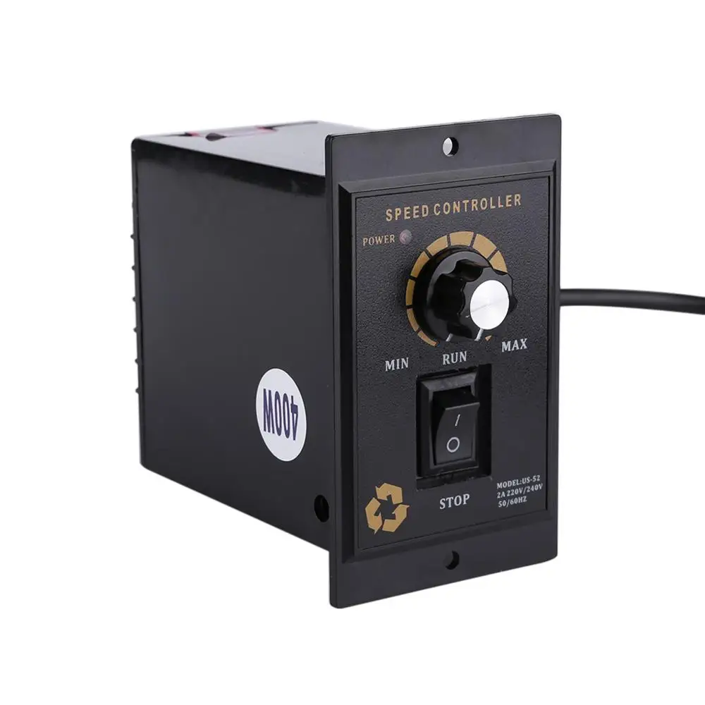 400W AC 220V Мотор Скорость определить регулятор Vooruit RU Achteruit 50/60 Гц регулируемый