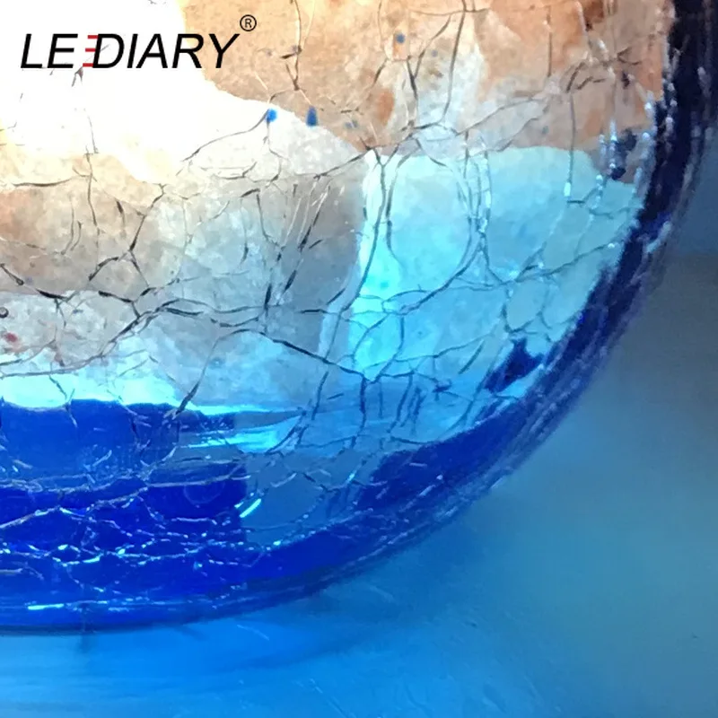 LEDIARY USB Затемняющая соленая лампа лава натуральный Гималайский воздух очиститель